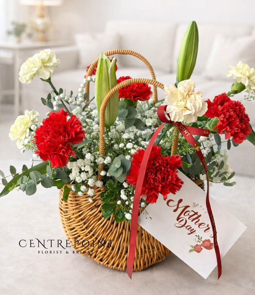 Modern Rattan Carnations (RM 180.00)