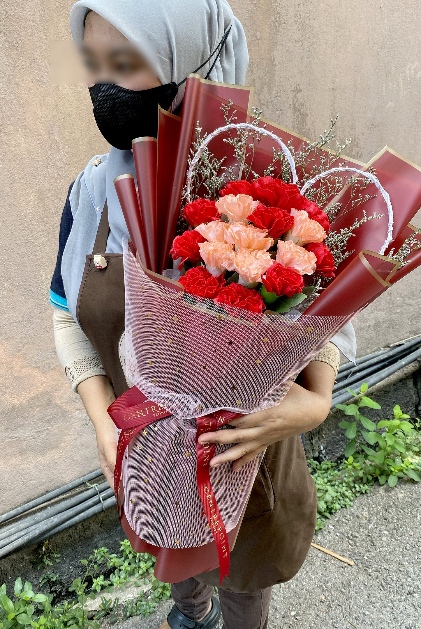 Maritius (RM 170.00) - Soap Flower Carnations