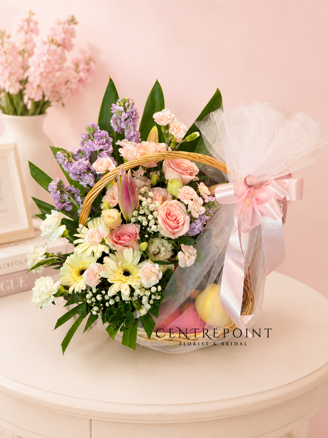 Fruit & Flower Basket 8780 (RM 220.00)
