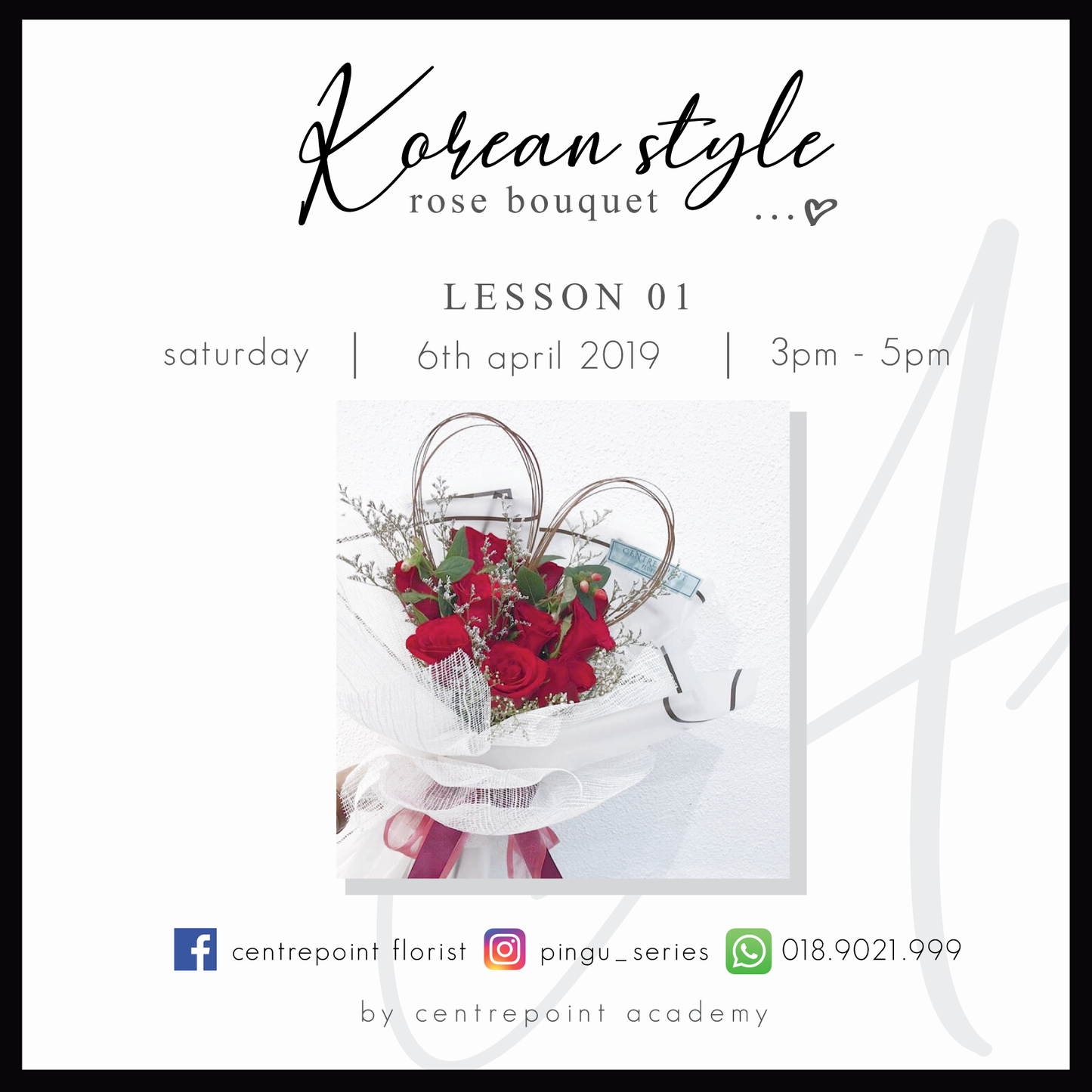 Korean Style Rose Bouquet (PM for Price)