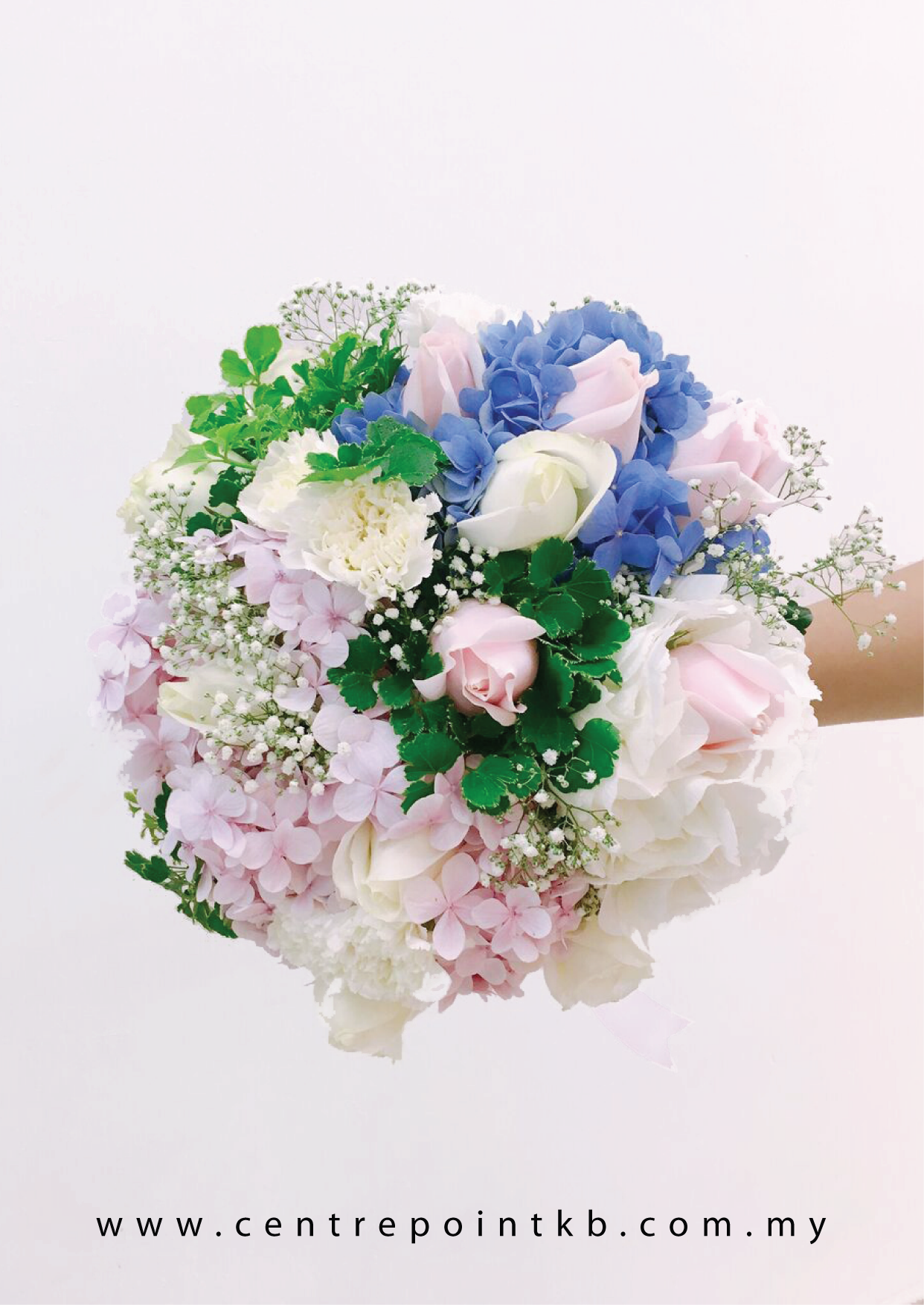 Bloomie Bridal Bouquet (RM 350.00)