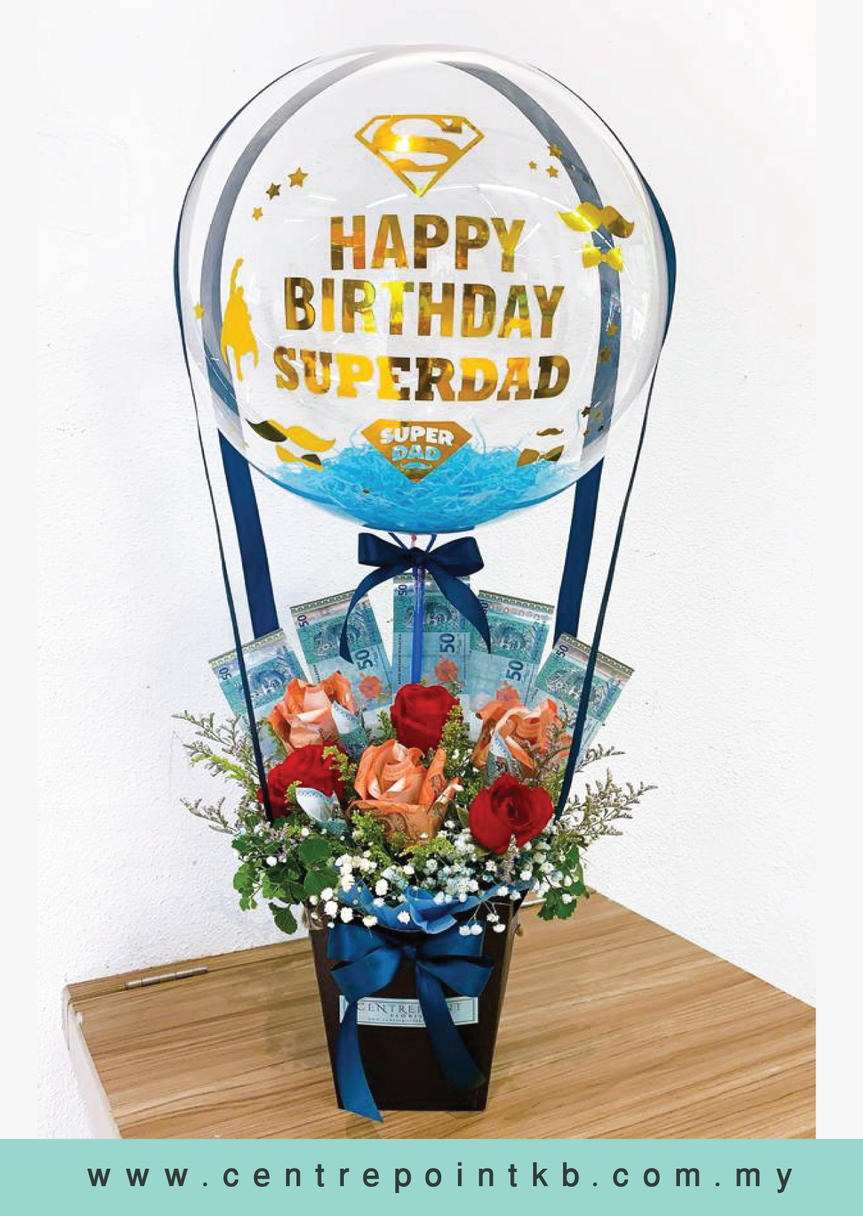 Cash Note Bouquet 013 (RM 150.00)