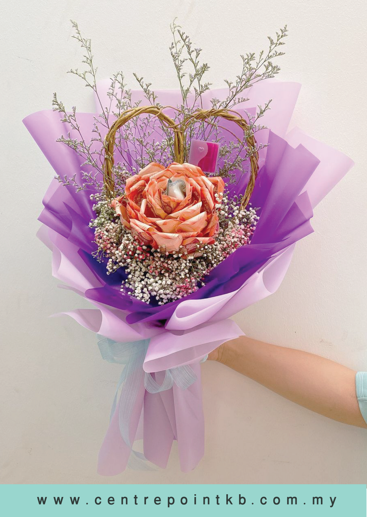 Cash Note Bouquet 015 (RM 150.00)