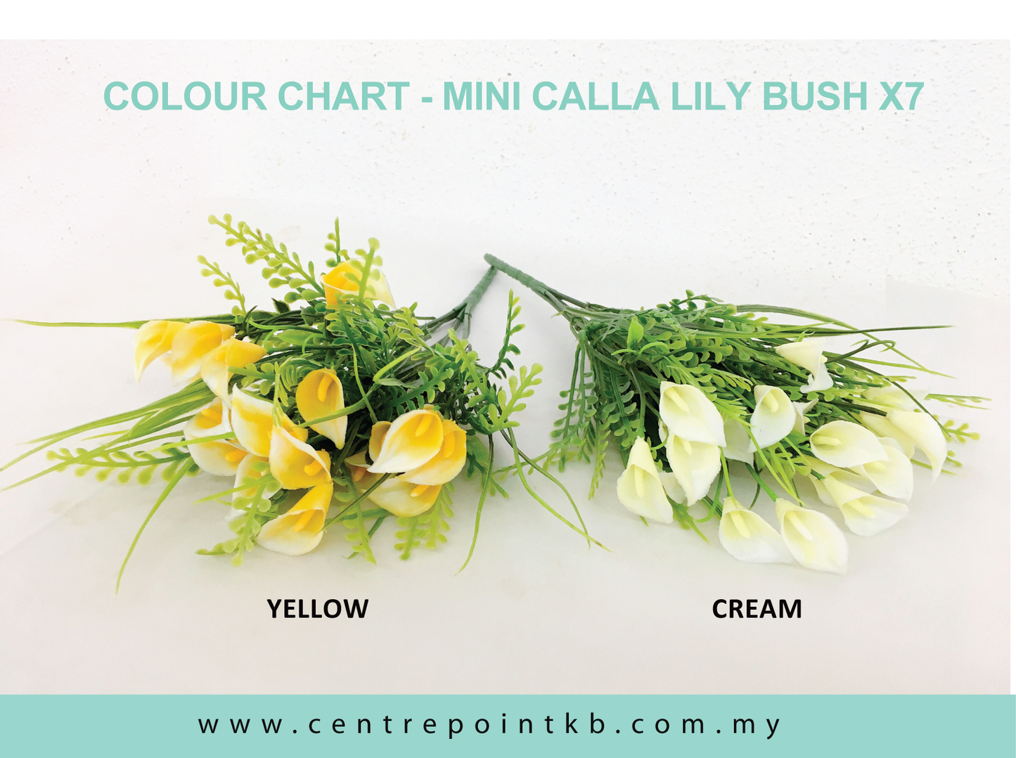 Mini Calla Lily Bush x7 (Pieces)