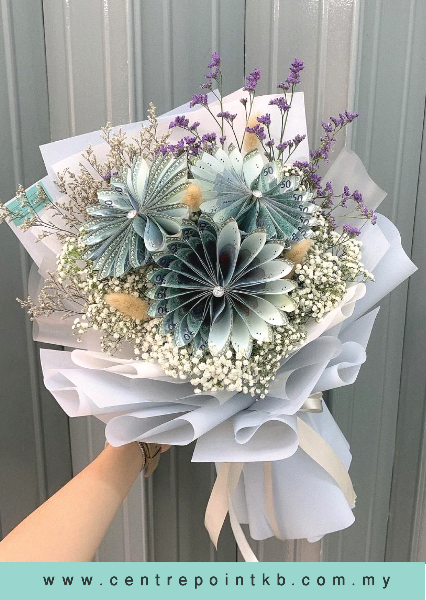Cash Note Bouquet 018 (RM 190.00)