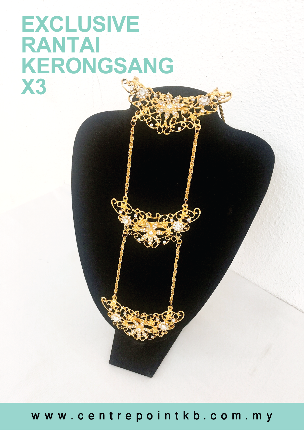 Exclusive Rantai Kerongsang X3