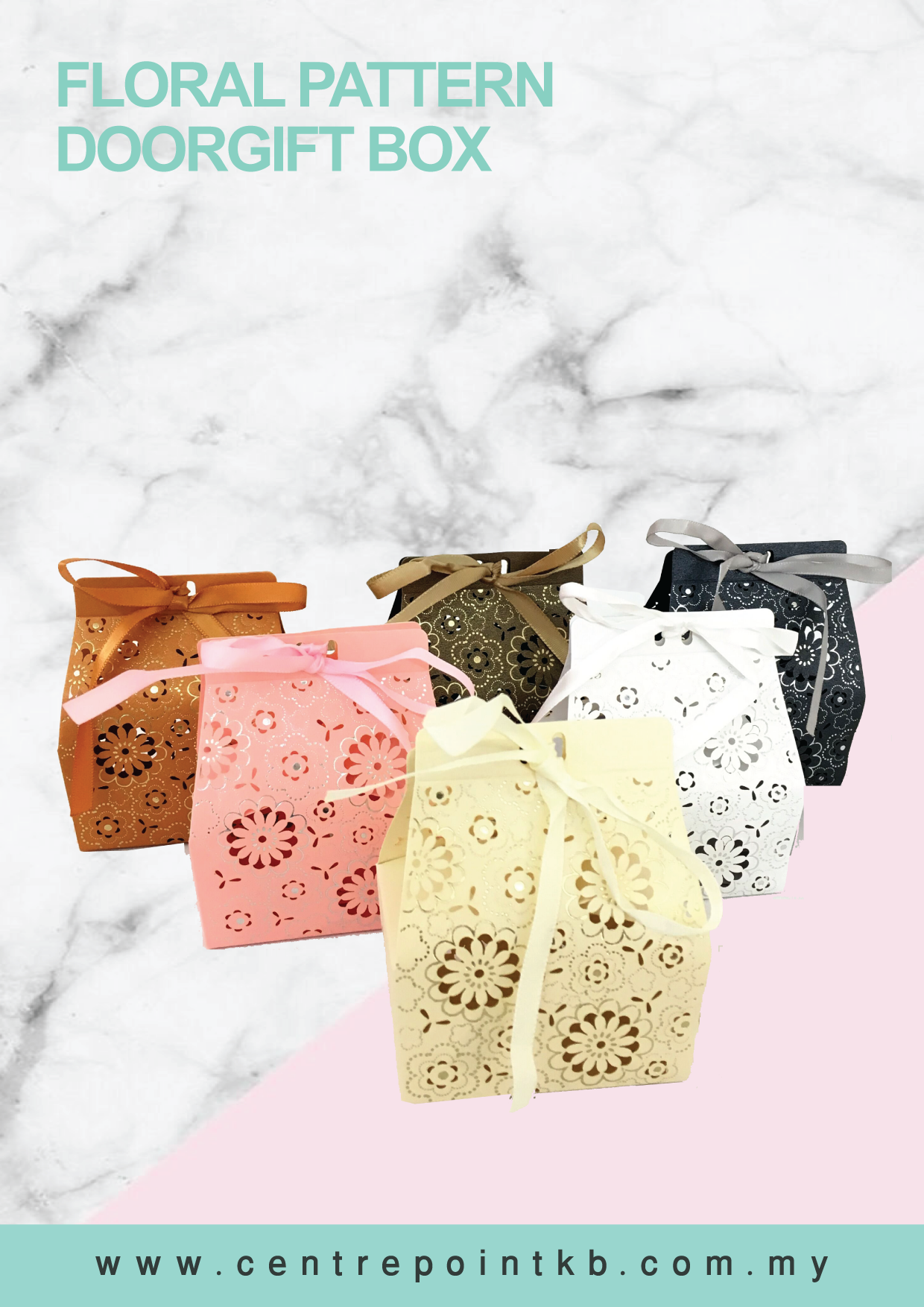 Floral Pattern Door Gift Box