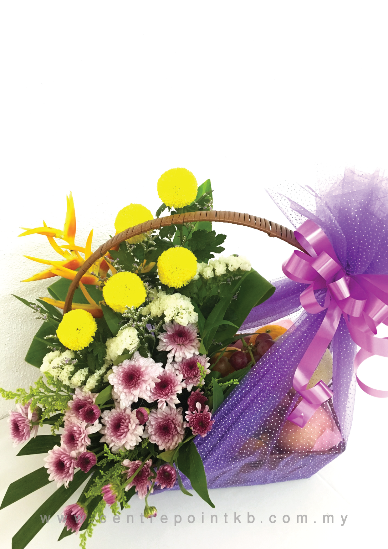 Fruit & Flower Basket 05 (RM 80.00)