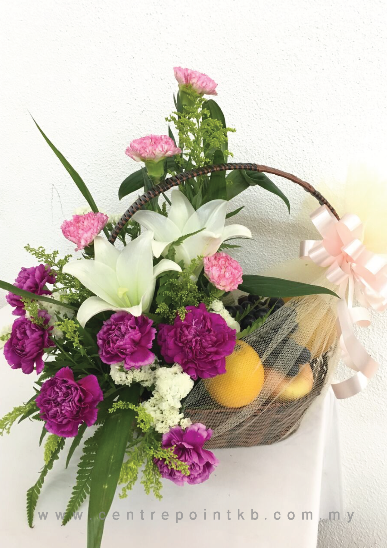 Fruit & Flower Basket 03 (RM 100.00)