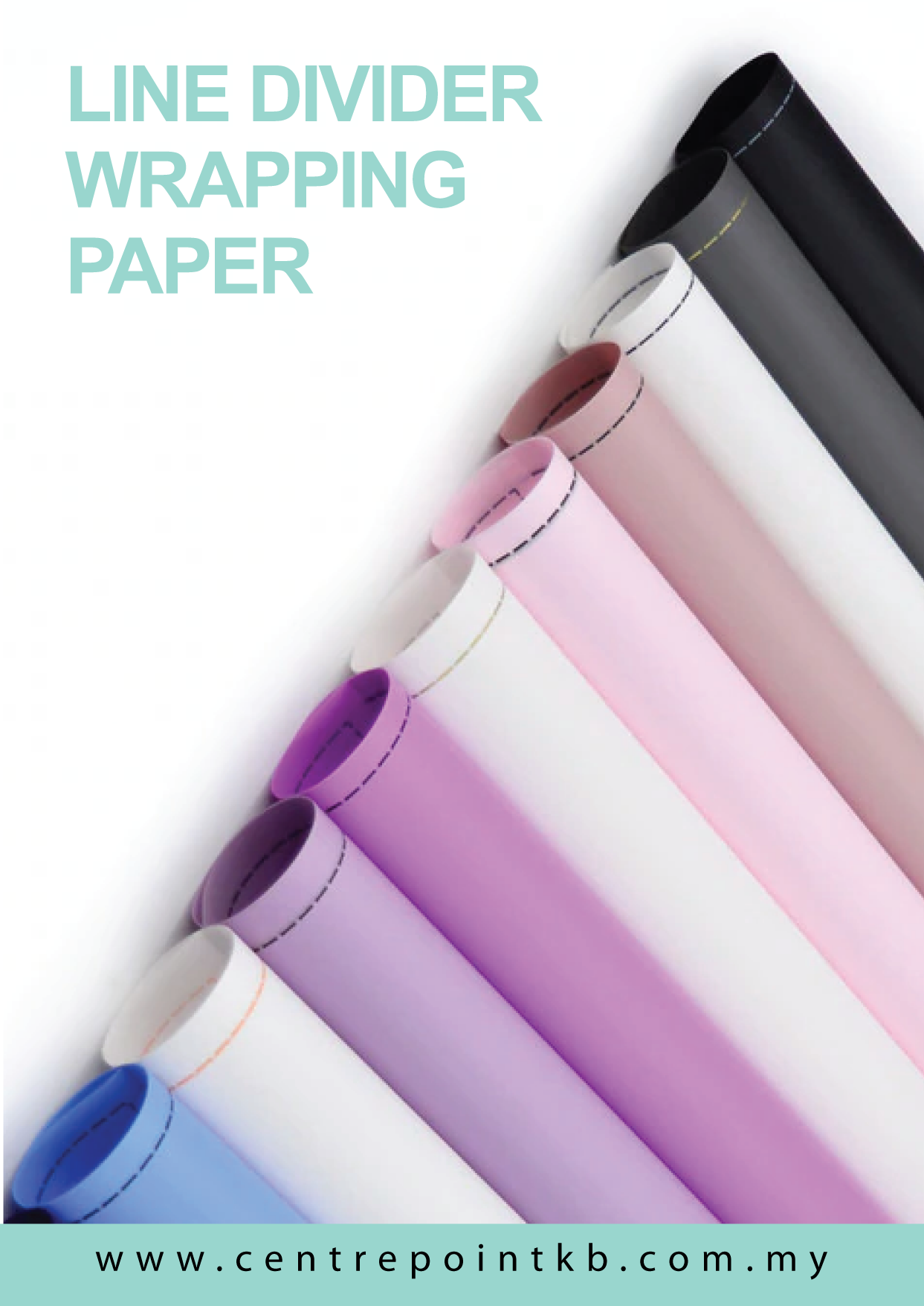 Line Divider Wrapping Paper (10 pcs/pkt)
