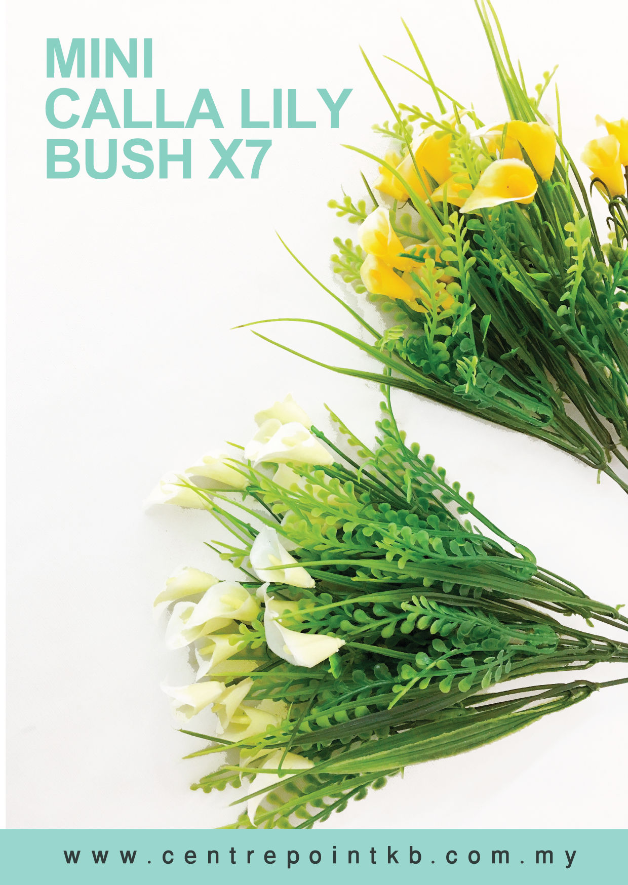 Mini Calla Lily Bush x7 (Pieces)