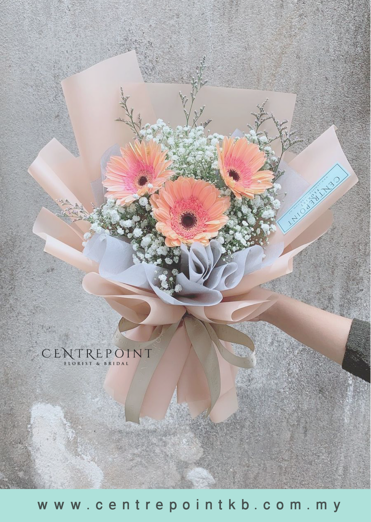 Peach Daisy (RM 60.00)