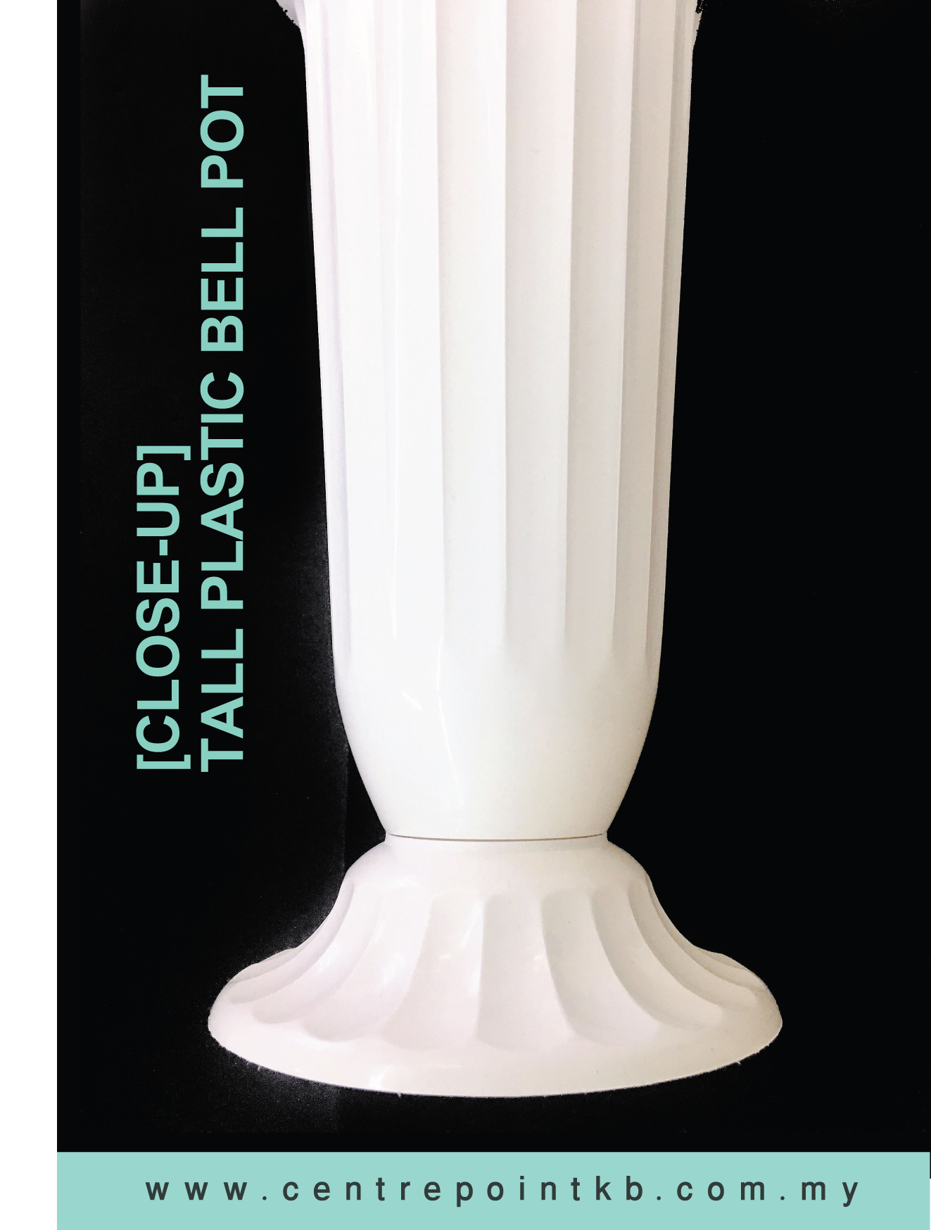 Tall Plastic Bell Pot (Pieces)