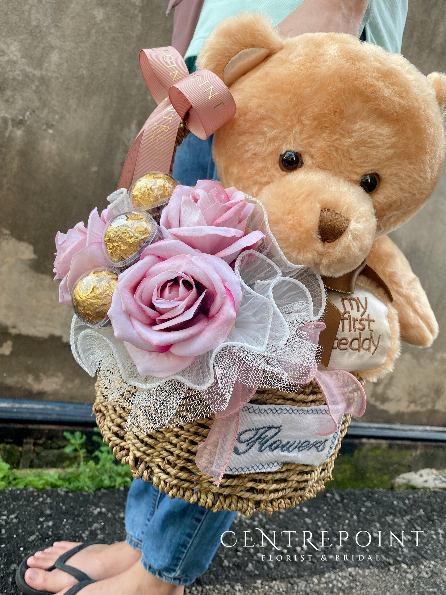 Teddy In Garden (RM 120.00)