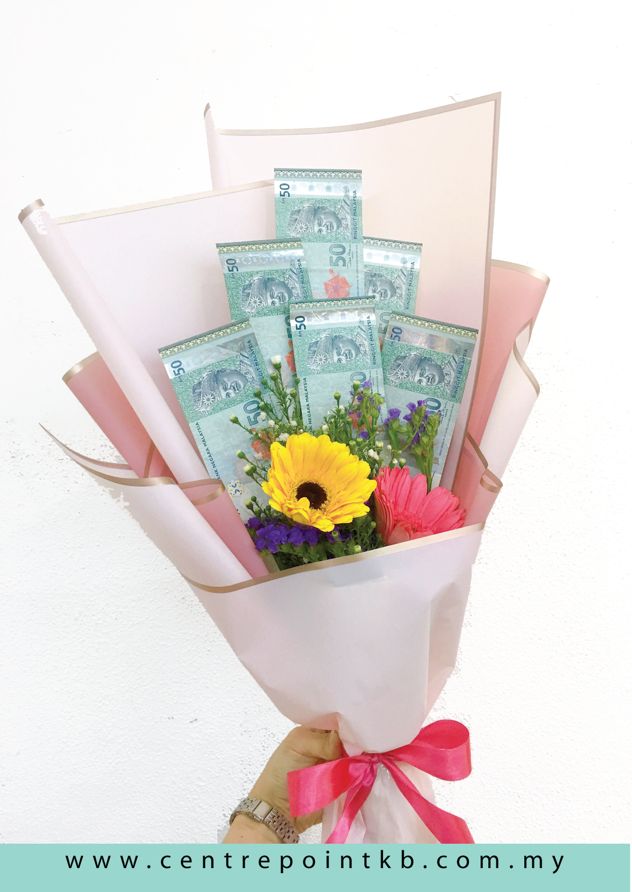 Cash Note Bouquet 09 (RM 55.00)