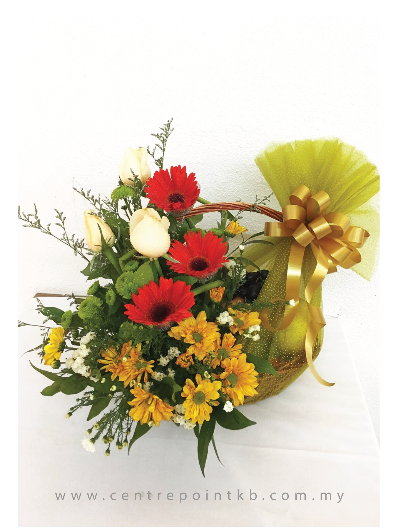 Fruit & Flower Basket 10 (RM 80.00)