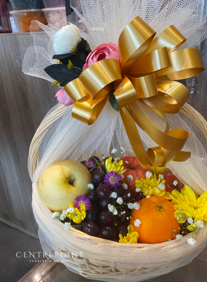 Fruit & Flower Basket 218 (RM 60.00)