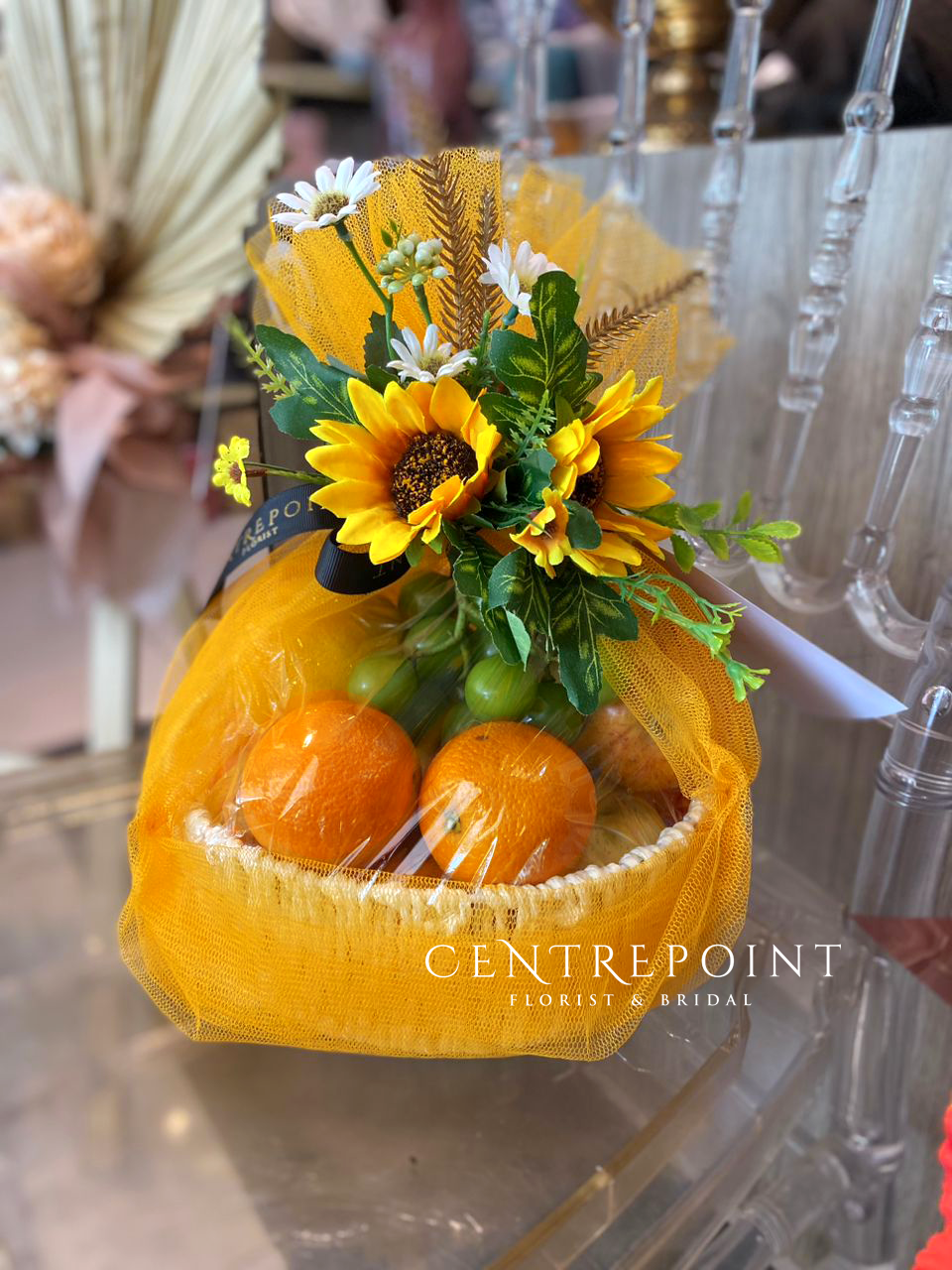 Fruit & Flower Basket 356 (RM 80.00)