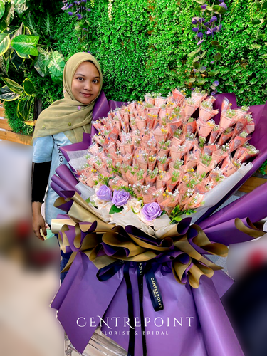 Giant Cash Note Bouquet (RM 500.00)