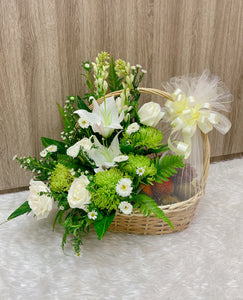 Fruit & Flower Basket 75 (RM 120.00)