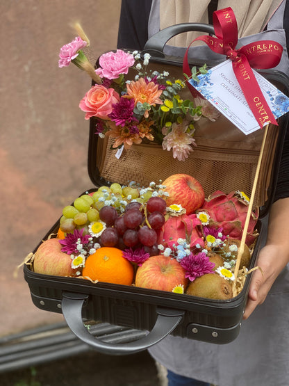 Fruit & Flower Basket 118 (RM 180.00)