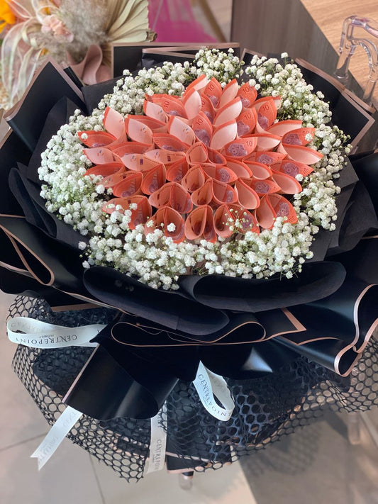 Cash Note Bouquet 129 (RM 200.00)