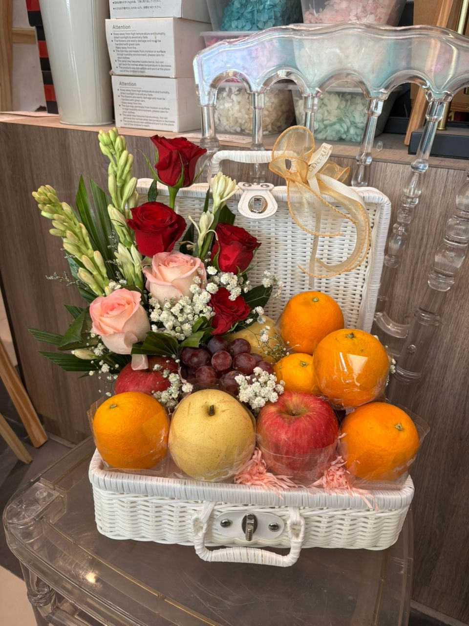 Premium Fruit & Flower Rattan Luggage 695 (RM 160.00)