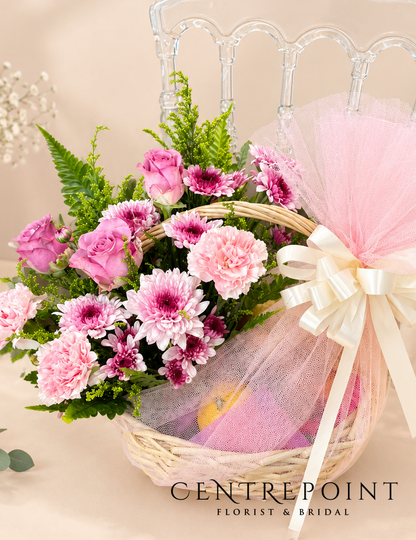 Fruit & Flower Basket 799 (RM 80.00)