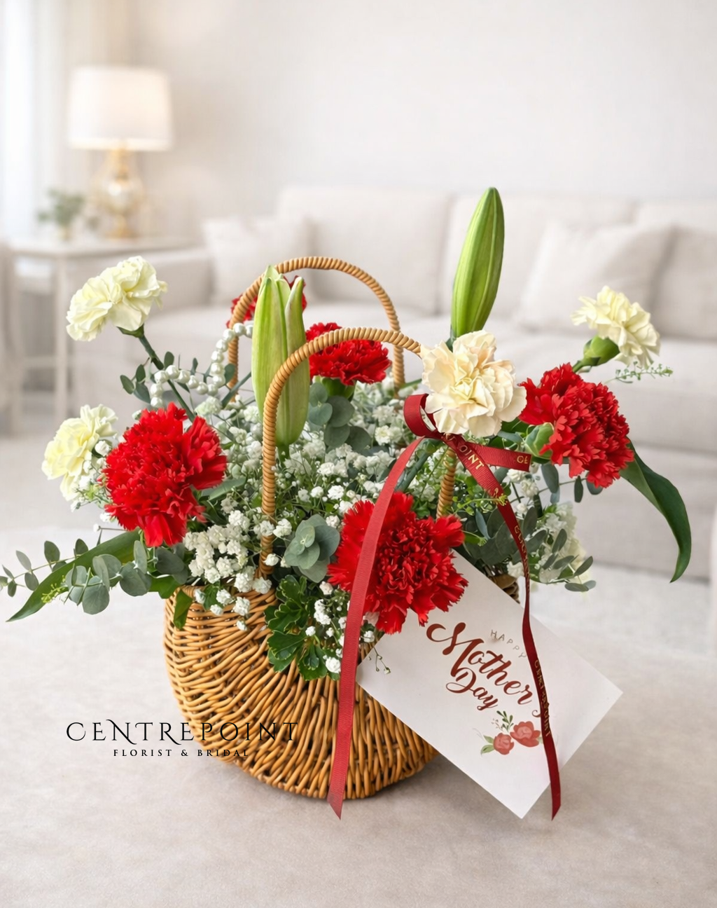 Modern Rattan Carnations (RM 180.00)