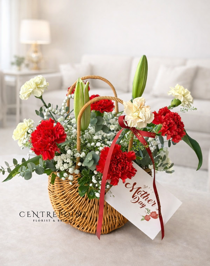 Modern Rattan Carnations (RM 180.00)