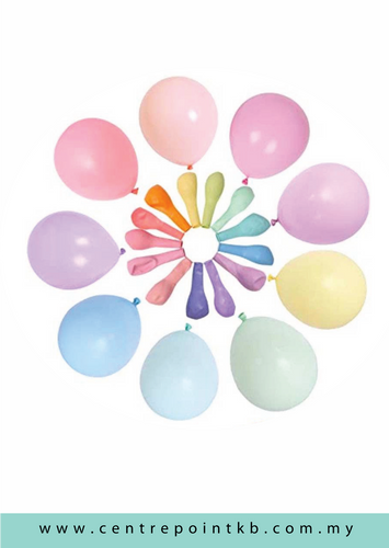 [HELIUM] Color Latex Balloons (RM 5.00/ PCS)