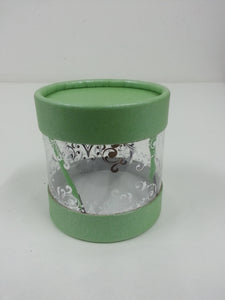 Round Transparent Paper Box (Colours) 25Box/Pkt