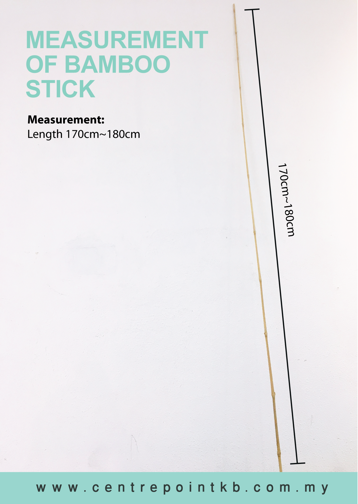 Bamboo Stick (Pieces / Pkt 12Pcs)