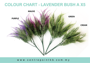 Lavender Bush A X5 (Pieces/Dozen)
