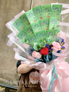Cash Note Bouquet 031 (RM 120.00)