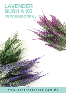 Lavender Bush A X5 (Pieces/Dozen)