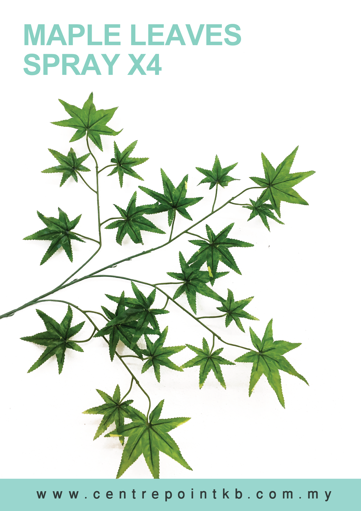 Maple Leaves Spray X4 (Pieces/Dozen)