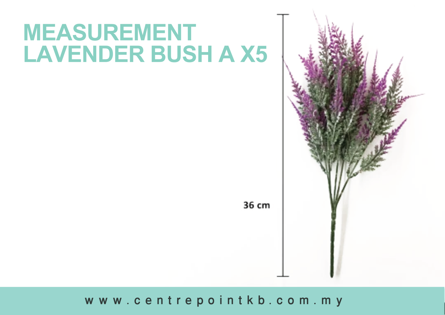 Lavender Bush A X5 (Pieces/Dozen)