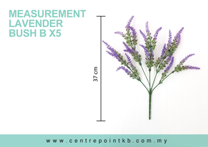 Lavender Bush B X5 (Pieces/Dozen)