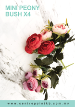 Mini Peony Bush x4 (Pieces / Dozen)