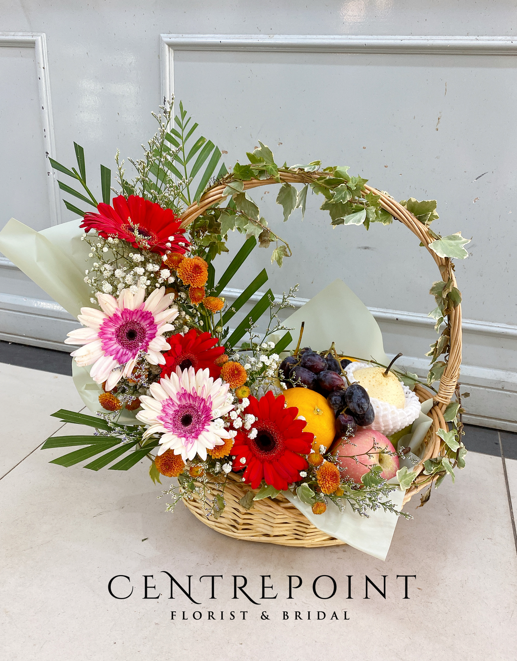Fruit & Flower Basket Special 001 (R MJ 120.00)