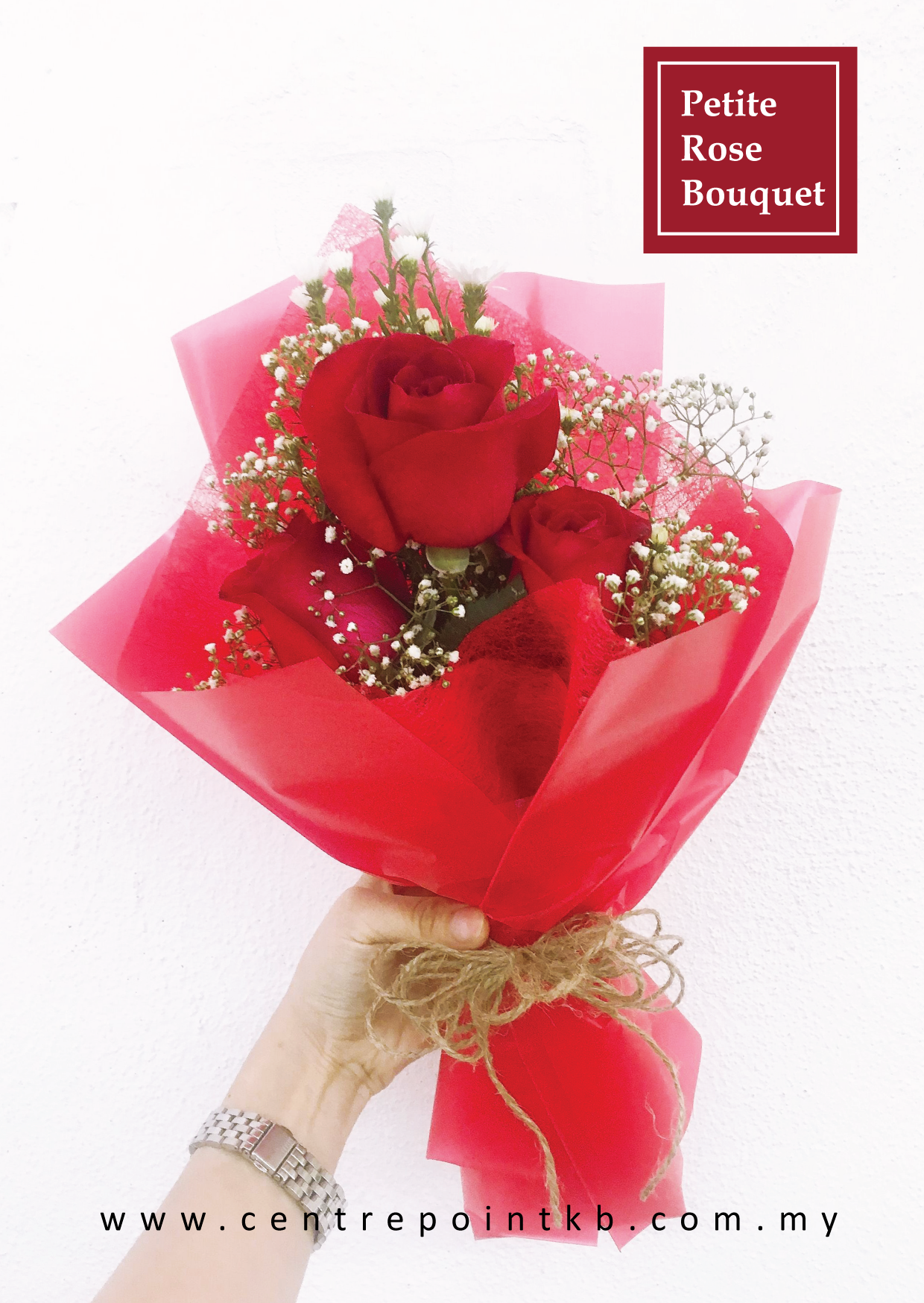 Petite Rose Bouquet 01 (RM 35.00)