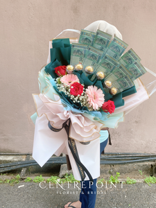 Cash Note Bouquet 032 (RM 180.00)