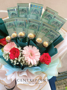 Cash Note Bouquet 032 (RM 180.00)