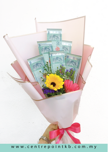 Cash Note Bouquet 09 (RM 55.00)
