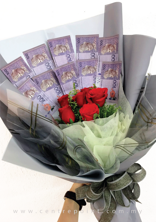 Cash Note Bouquet 05  (RM 110.00)