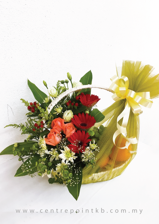 Fruit & Flower Basket 09 (RM 80.00)