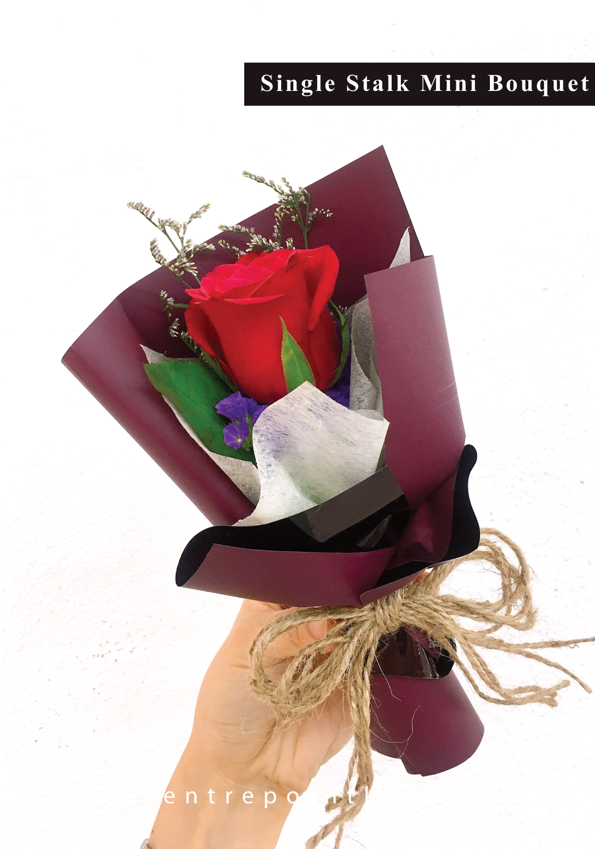 Single Stalk Mini Bouquet (RM 15.00)