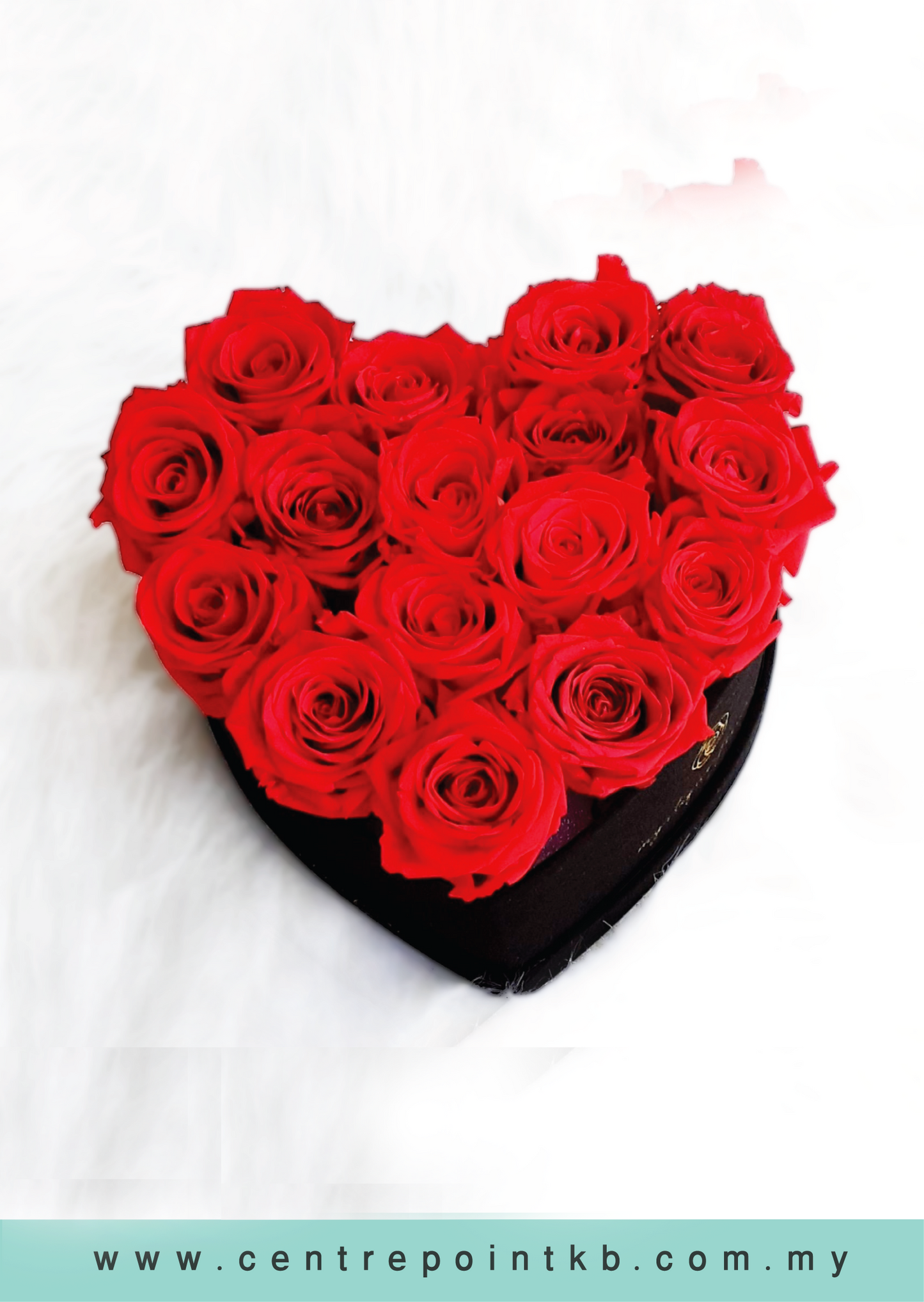Heart Roses (RM 150.00)
